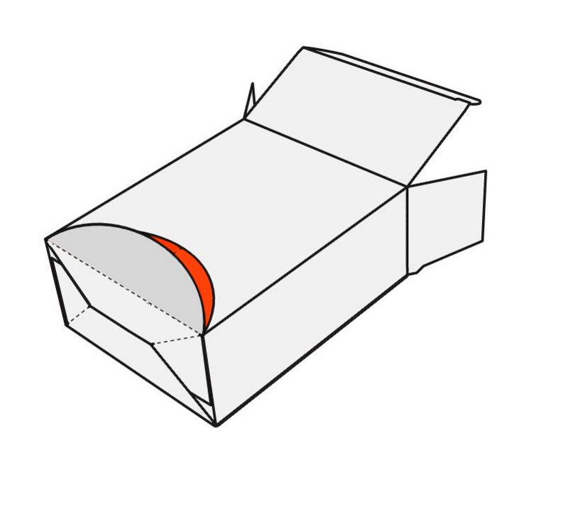 Tuck End Dispenser Box