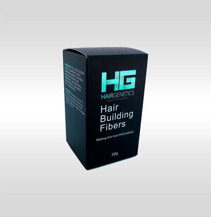 custom cosmetic hair fiber packaging boxes usa