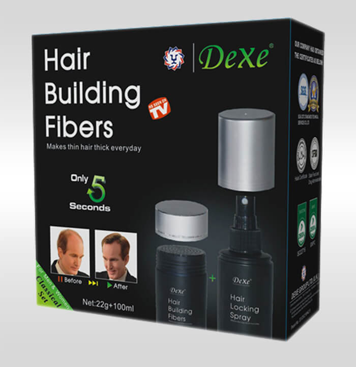 hair fiber packaging