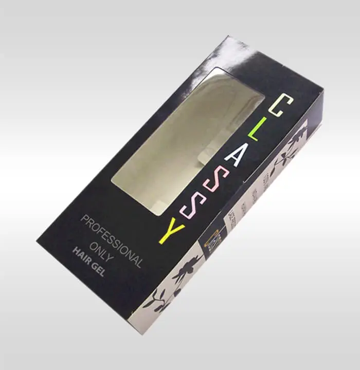 hair gel packaging