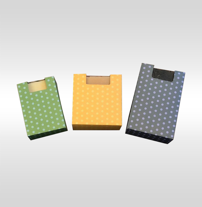 polka dot soap packaging