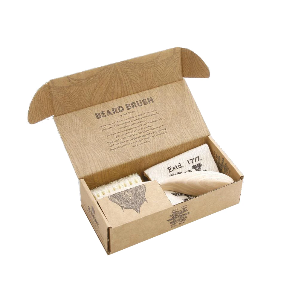kraft beard box packaging