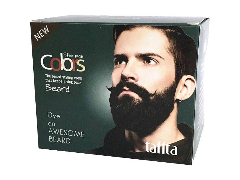rectangular beard color boxes