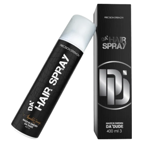 cardboard hair spray box