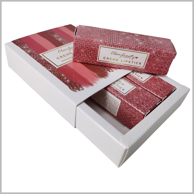 cute small cosmetic boxes for creme lipstick packaging