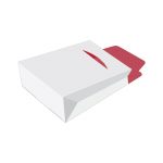 Buy Wholesale Rates For Custom Gable Bag Tuck End Packaging Boxes Image