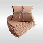 Buy Custom Kraft Pillow Soap Packaging Boxes At Wholesale Image