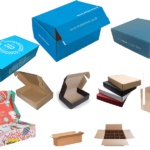 Illustrated Print Bar Cardboard Boxes Image