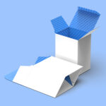 Five Panel Hanger Auto Bottom Cardboard Boxes Image