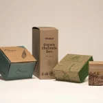 Brown Organic Bar Cardboard Boxes Image
